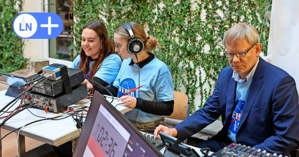 Was Eutiner Schüler von einem ISS-Astronauten wissen wollen